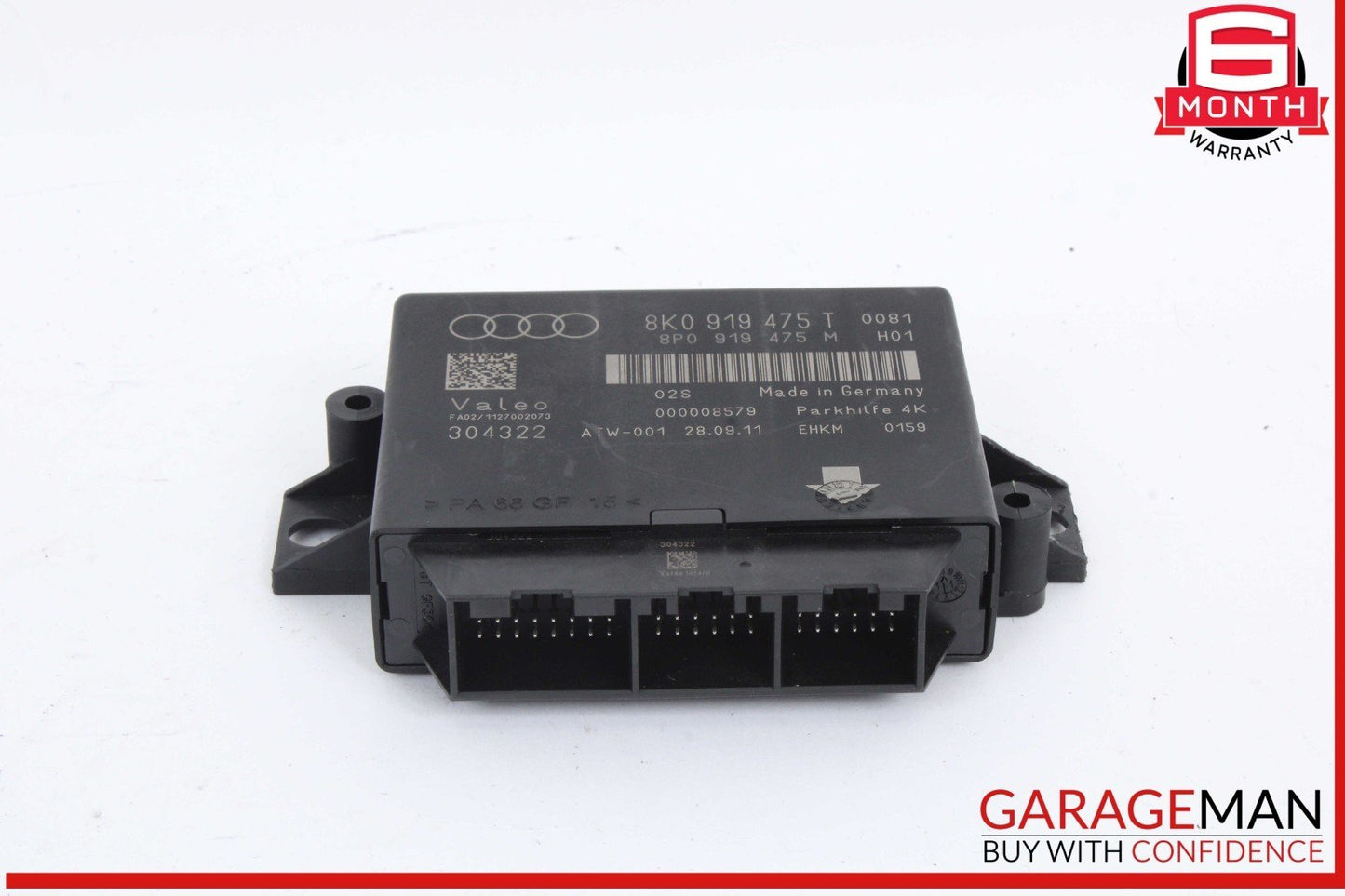 08-12 Audi S5 A4 Park Parking Assist Distance Control Module Unit 8K0919475T OEM