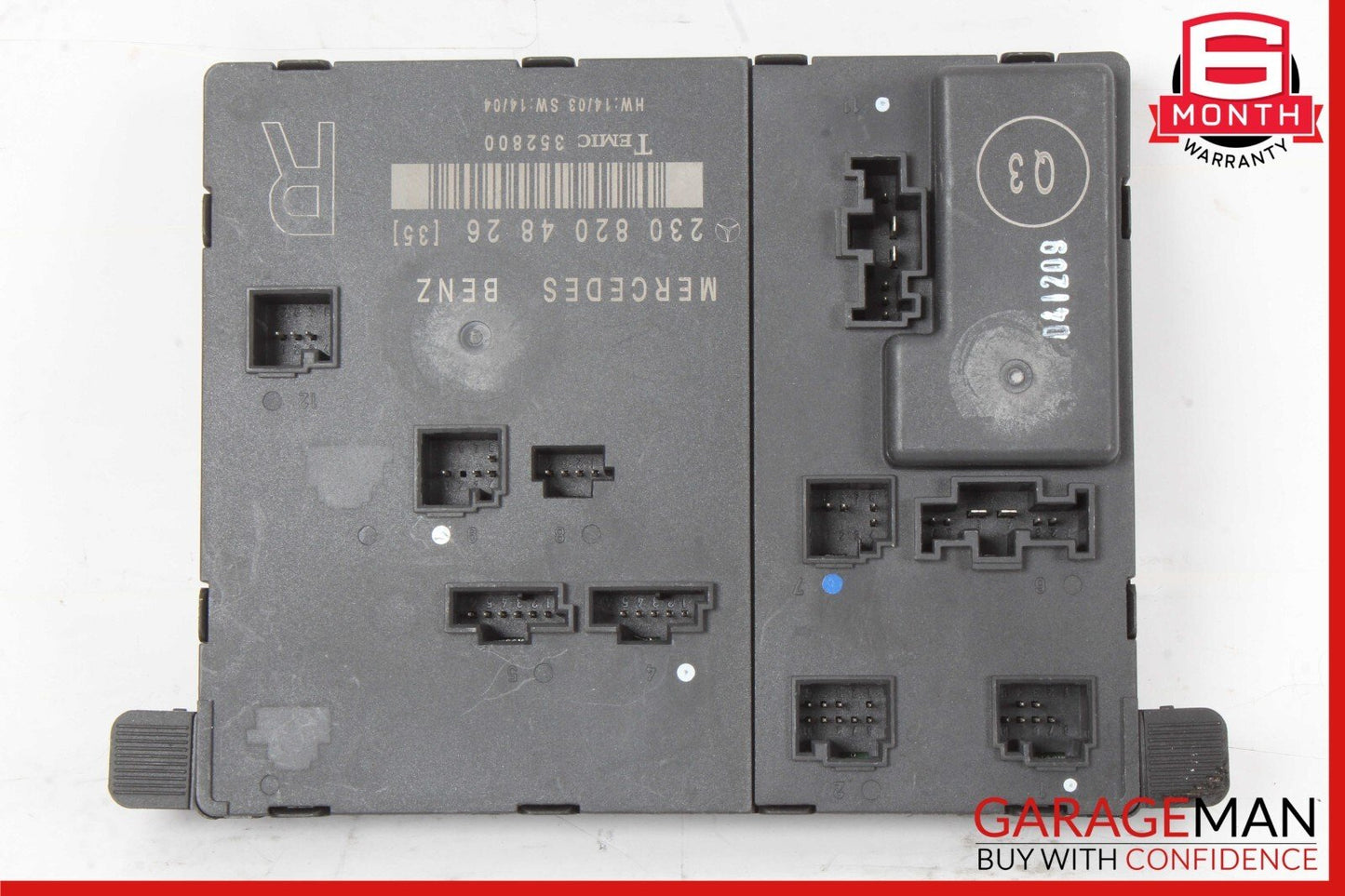 03-08 Mercedes R230 SL500 SL550 Right Side Door Control Module 2308204826 OEM