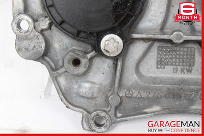 12-18 Mercedes GL450 S550 Engine Timing Chain Cover Plate 2760150201 OEM