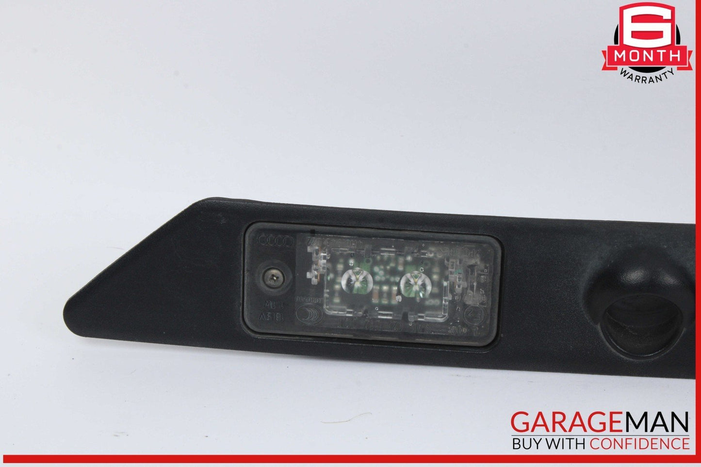13-17 Audi A5 S5 Rear Trunk Lid License Plate Light Assembly 4E0827574M OEM
