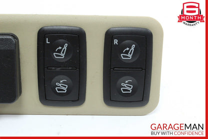 07-12 Mercedes X164 GL450 Rear Seat Fold Switch Socket Control Brown OEM