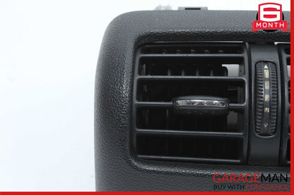 01-07 Mercedes W203 C230 Rear Center Console A/C AC Heater Air Vent Trim Black