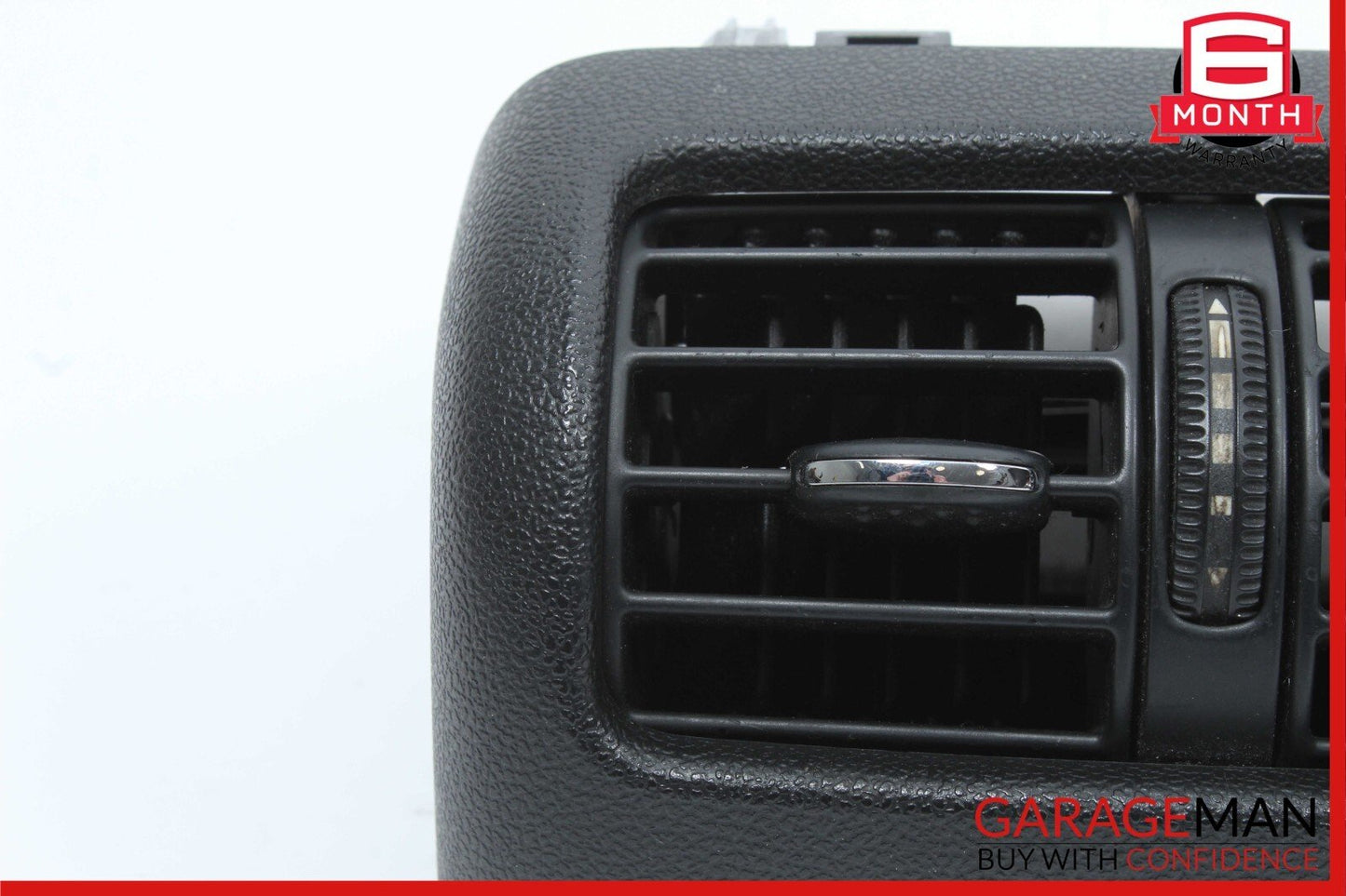 01-07 Mercedes W203 C230 Rear Center Console A/C AC Heater Air Vent Trim Black