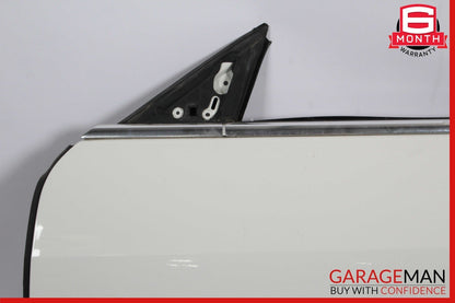 14-17 Maserati Ghibli M157 Front Left Side Exterior Door Shell Panel White