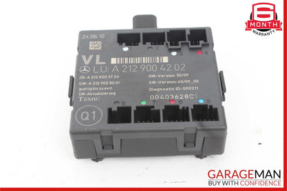 08-18 Mercedes W204 C250 SLK350 E400 Front Left Side Door Control Module OEM