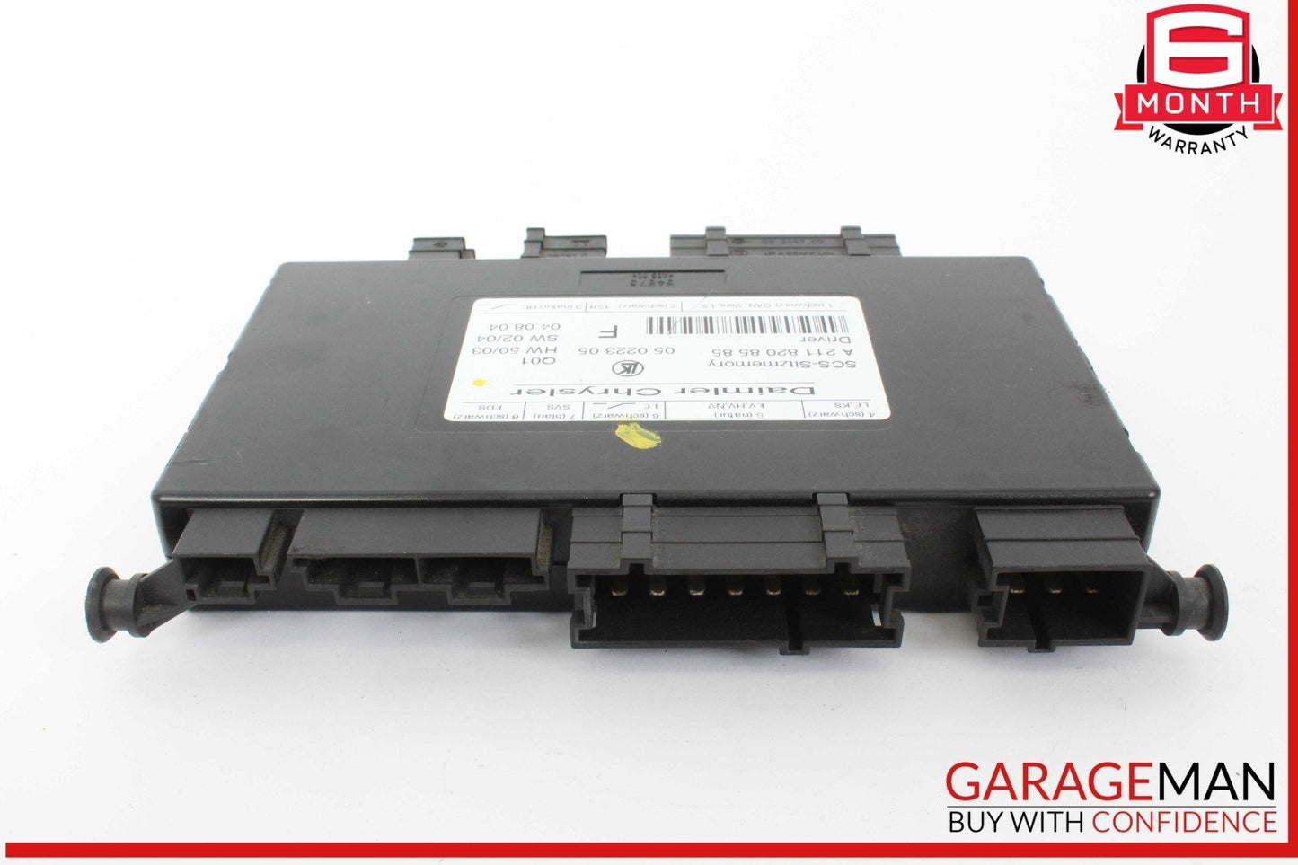 03-12 Mercedes W211 E350 ML500 Front Left Side Seat Control Module OEM