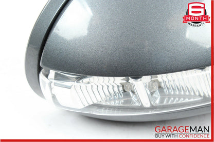 07-09 Mercedes W221 S550 Front Right Side Mirror Door Rear View Flintgray