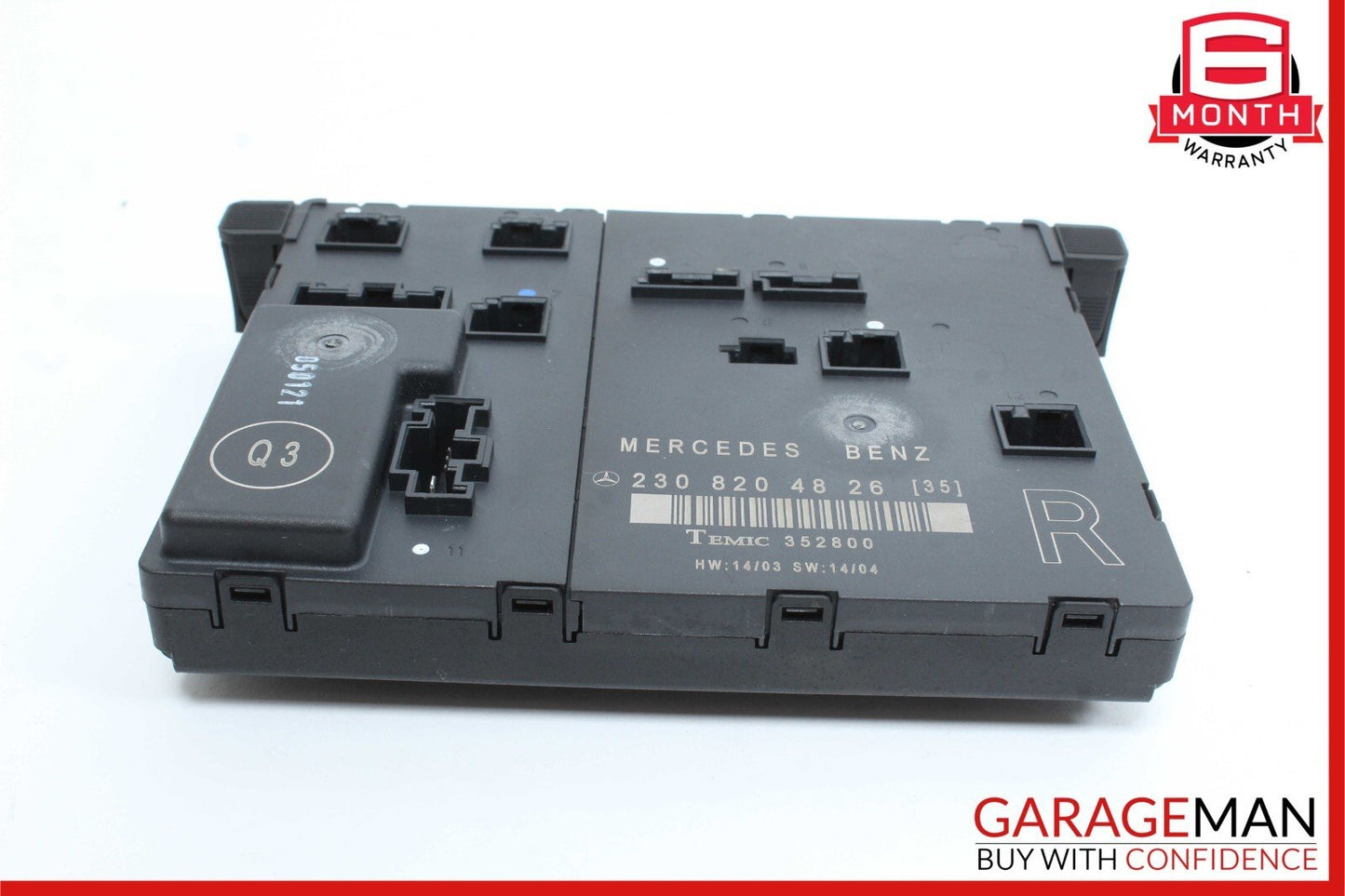 03-12 Mercedes R230 SL500 SL55 AMG Front Right Side Door Control Module Unit OEM