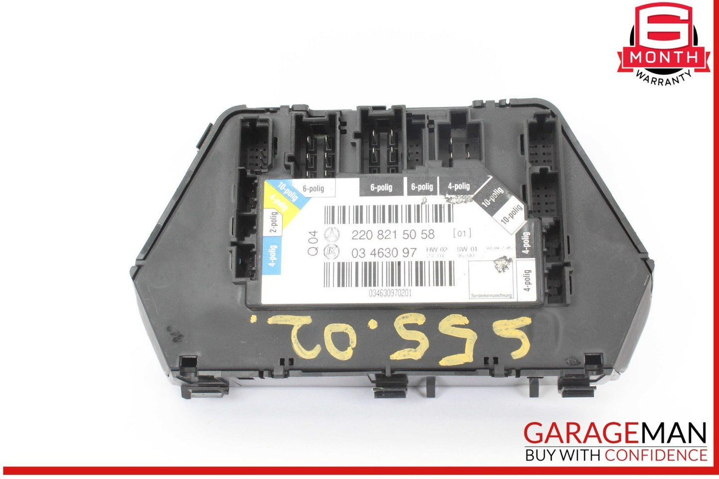00-06 Mercedes W220 S55 AMG S430 Rear Right Passenger Seat Control Switch OEM