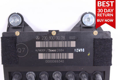 00-09 Mercedes R230 SL500 CL500 Front Left Side Seat Valve Control Block A83 OEM