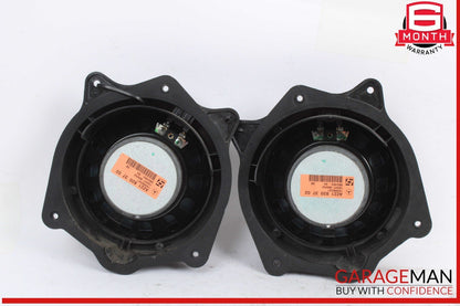 07-09 Mercedes W221 S550 Rear Right and Left Side Door Audio Sound Speaker Set