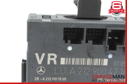 08-14 Mercedes R172 SLK350 C350 Front Right Side Door Control Module 2129004214