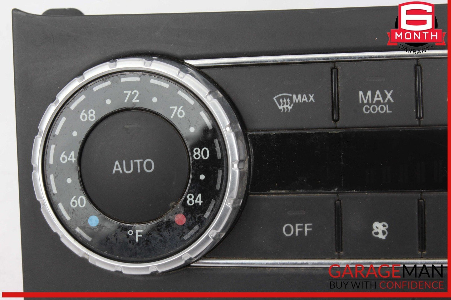12-14 Mercedes W204 C350 C63 AMG C300 AC A/C Heater Climate Control w/ Trim OEM