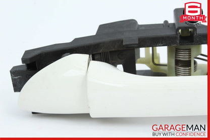 05-07 Mercedes W203 C230 Rear Left Driver Side Exterior Door Handle White OEM