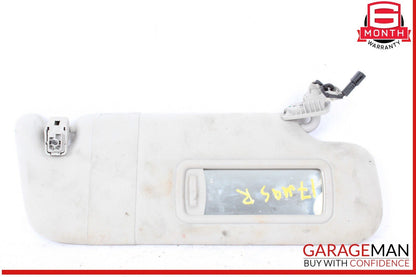 17-22 Maserati Levante Front Right Sun Visor Shade White OEM