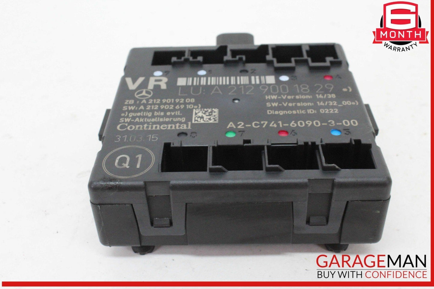 08-18 Mercedes W212 E400 E550 Front Right Side Door Control Module Unit OEM
