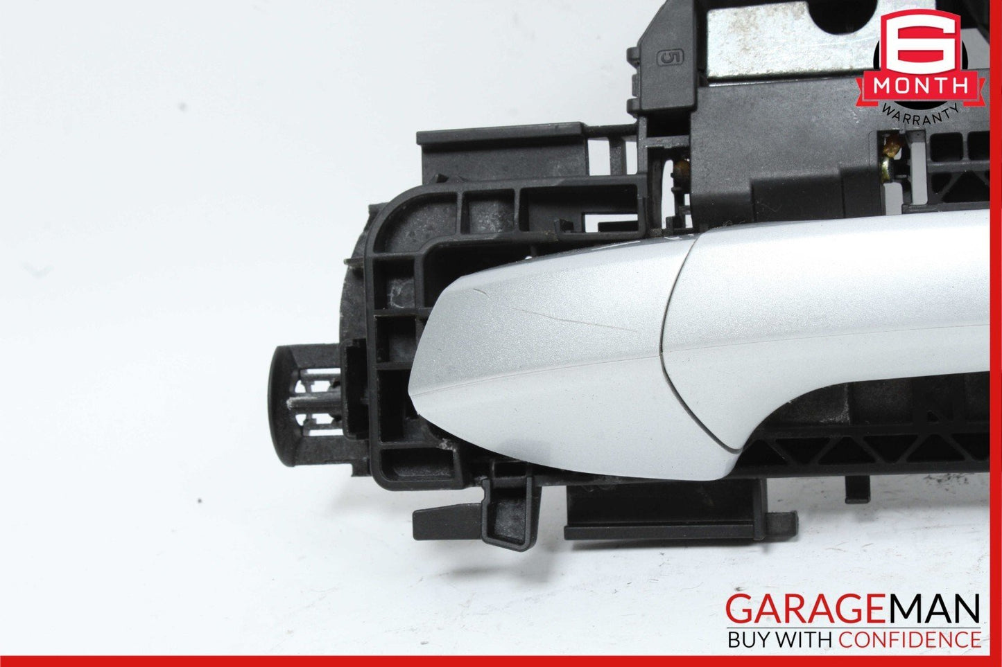 10-13 Mercedes W212 E350 Rear Left Driver Side Exterior Door Handle Silver OEM