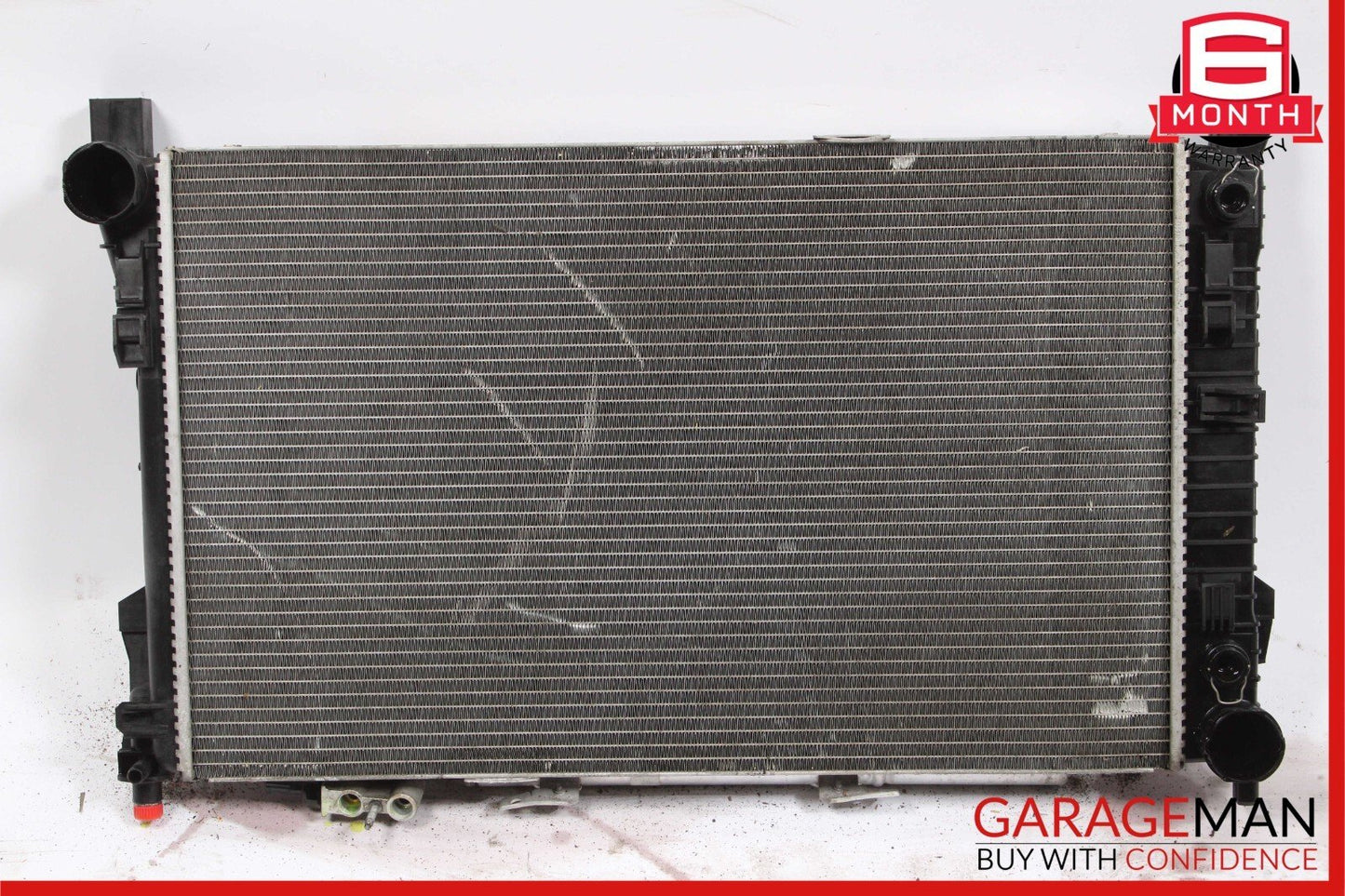 06-09 Mercedes W209 CLK350 C230 Engine Cooling Radiator A/C Condenser Assembly