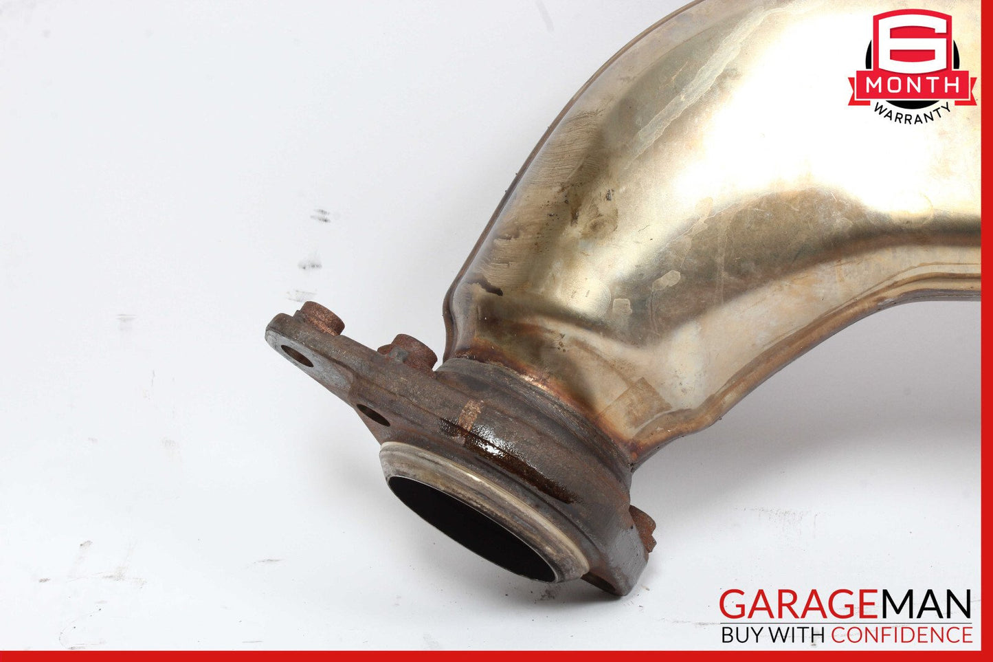 12-18 Mercedes W218 CLS550 4.6L Right Exhaust Pipe Adapter 2781400808 OEM