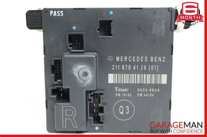 03-09 Mercedes W211 E350 E500 E550 Rear Right Door Control Module Unit OEM