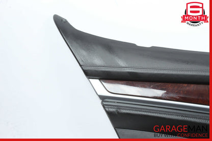 10-16 Porsche Panamera 970 Rear Left Driver Side Interior Door Panel OEM