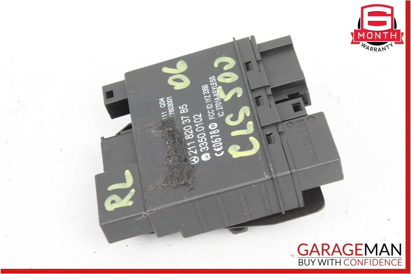 06-11 Mercedes W219 CLS55 AMG CLS500 Rear Door Keyless Go Control Module OEM