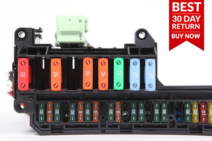 06-10 BMW E63 E64 650i M6 Under Dash Fuse Relay Box Module 6114 6957330-01 A35
