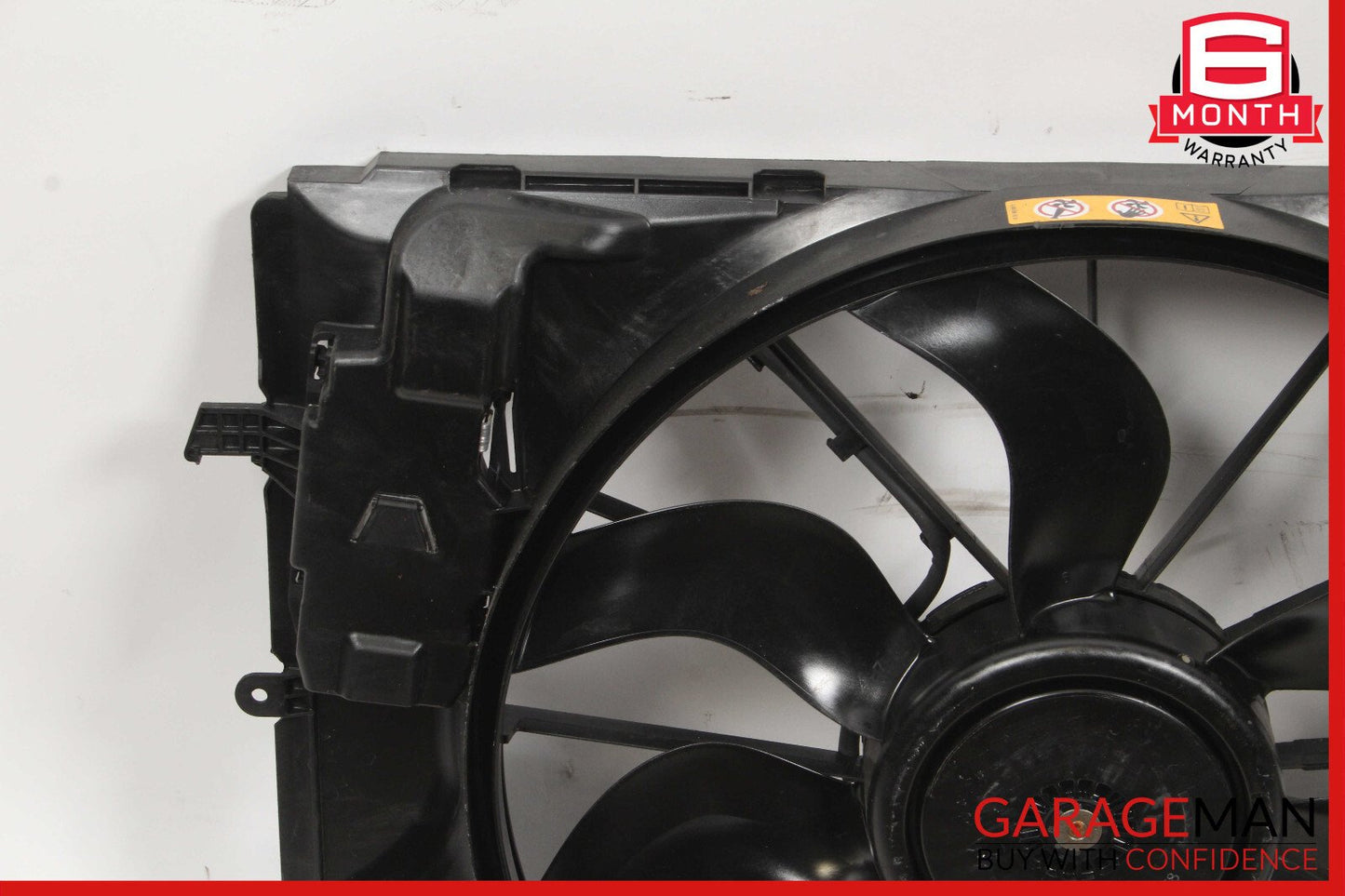 12-20 Mercedes R172 SLK250 CLA250 Engine Radiator Cooling Fan Motor Shroud Assy