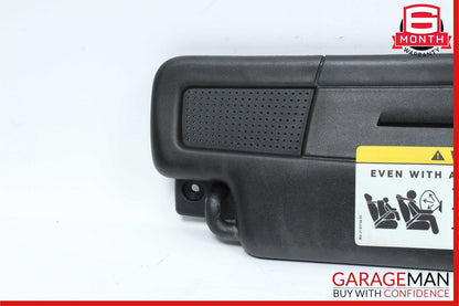 05-11 Mercedes R171 SLK300 Front Left Driver Sun Visor Sunvisor Shade Black OEM