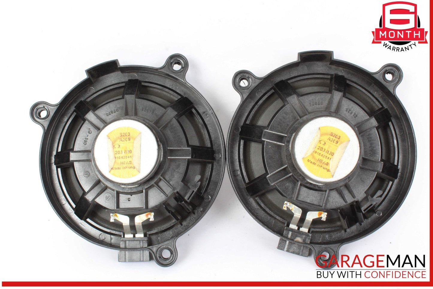 01-07 Mercedes W203 C230 Rear Right & Left Side Audio Sound Door Speakers OEM