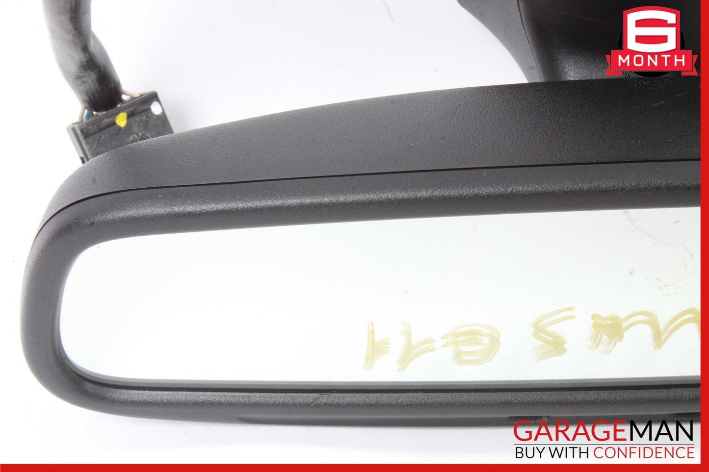08-19 Maserati GranTurismo GranCabrio M145 Interior Rear View Mirror Black OEM