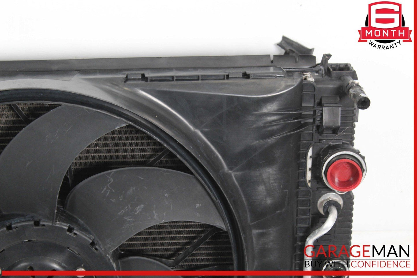 08-14 Mercedes W204 C300 Engine Motor Cooling Radiator AC A/C Condenser Assy OEM
