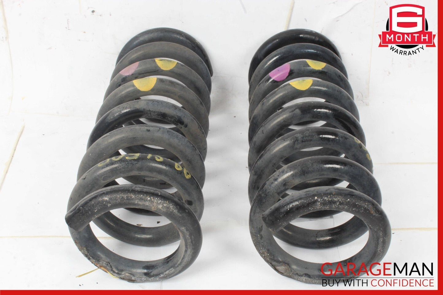 10-17 Mercedes W207 E550 Rear Right & Left Side Shock Absorber Coil Spring Set