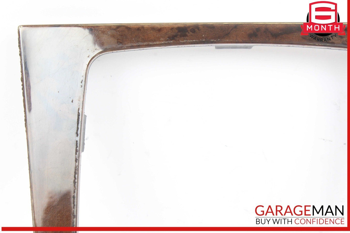 08-15 Mercedes W204 C250 E350 Center Console Shift Shifter Bezel Trim Wood OEM