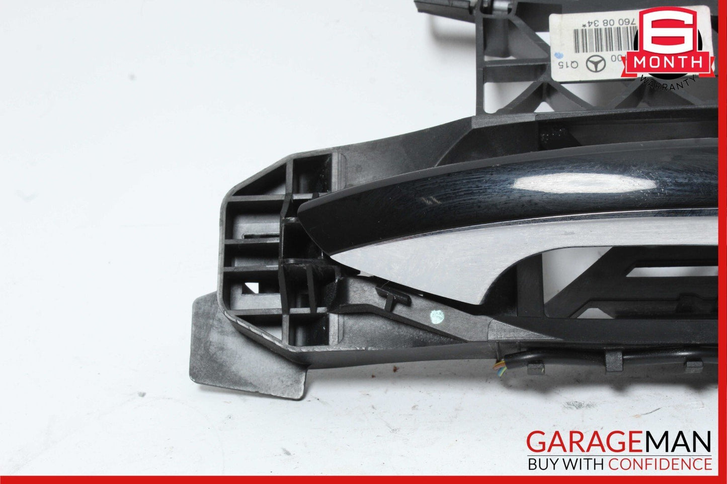 07-13 Mercedes W221 S550 Rear Right Side Exterior Door Handle Keyless Go Black