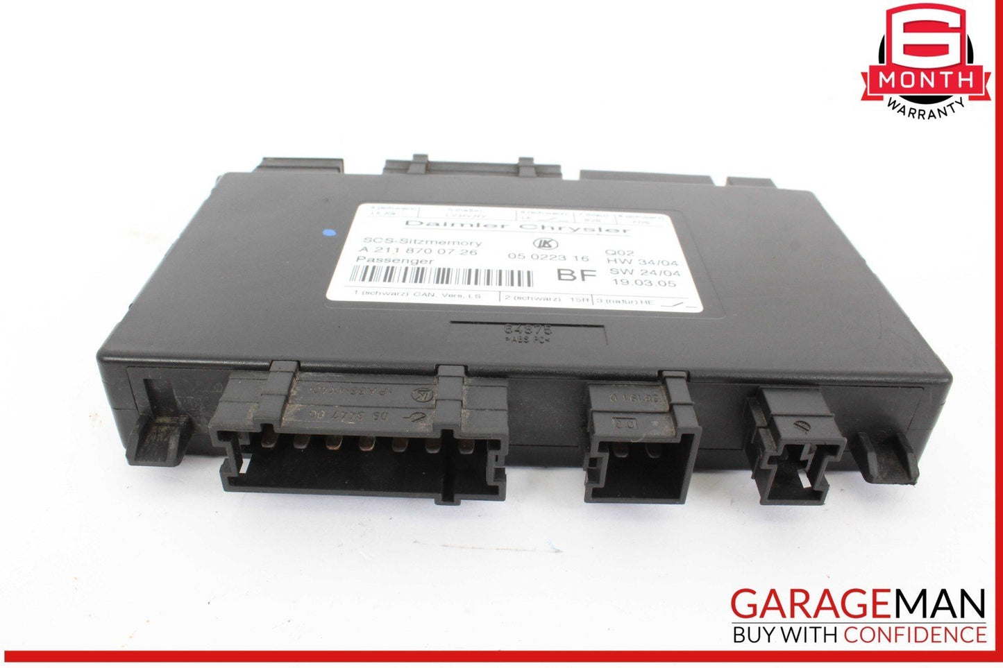 03-12 Mercedes W211 E350 GL450 GL500 CLS550 Front Right Seat Control Module Unit