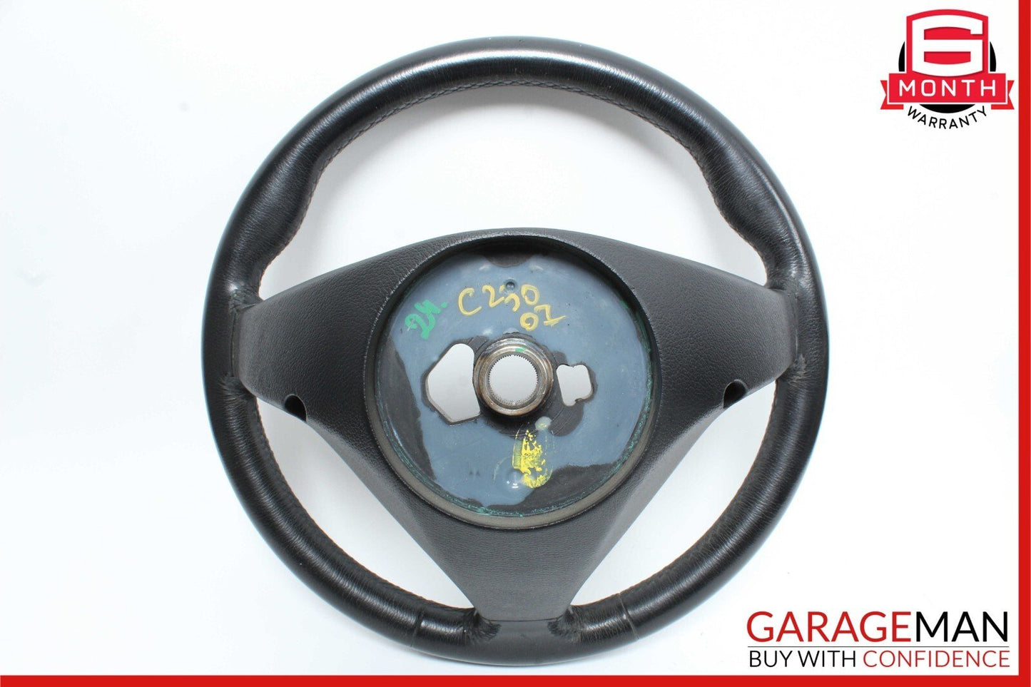05-08 Mercedes R171 SLK280 SLK350 C230 Sport Steering Wheel Black OEM