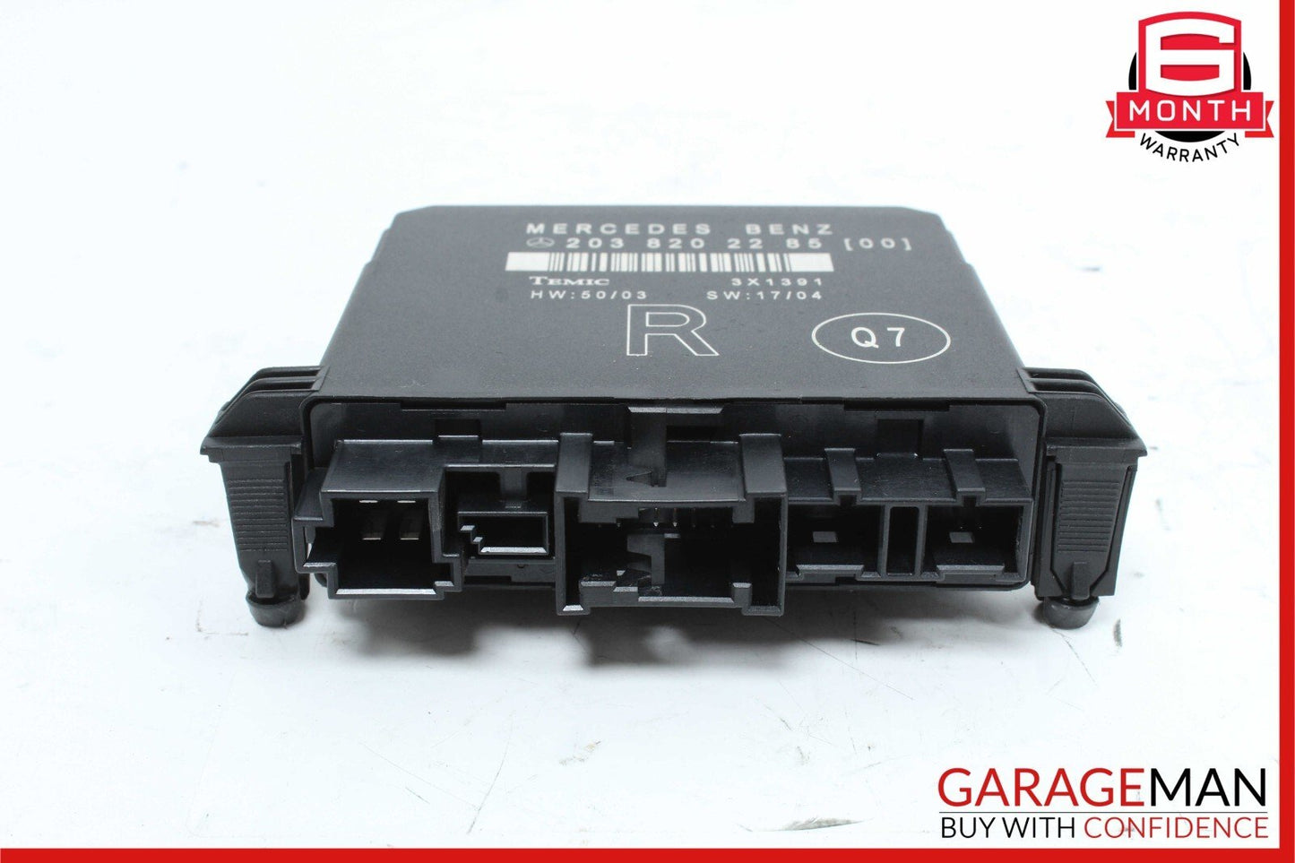 01-07 Mercedes W203 C230 C320 Rear Right Side Door Control Module 2038202285 OEM
