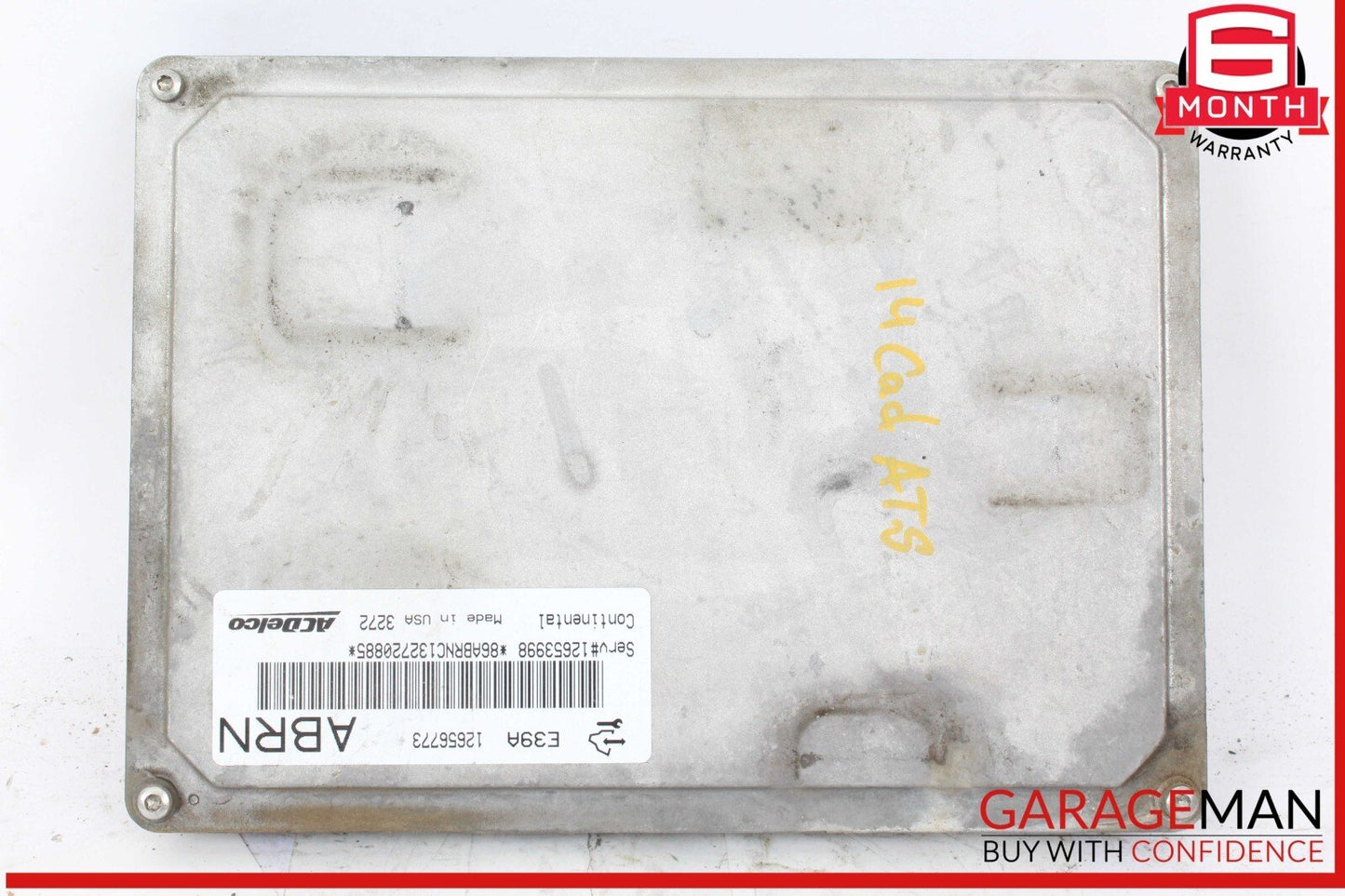 14-16 Cadillac ATS Engine Control Module Unit ECM 12656773 OEM
