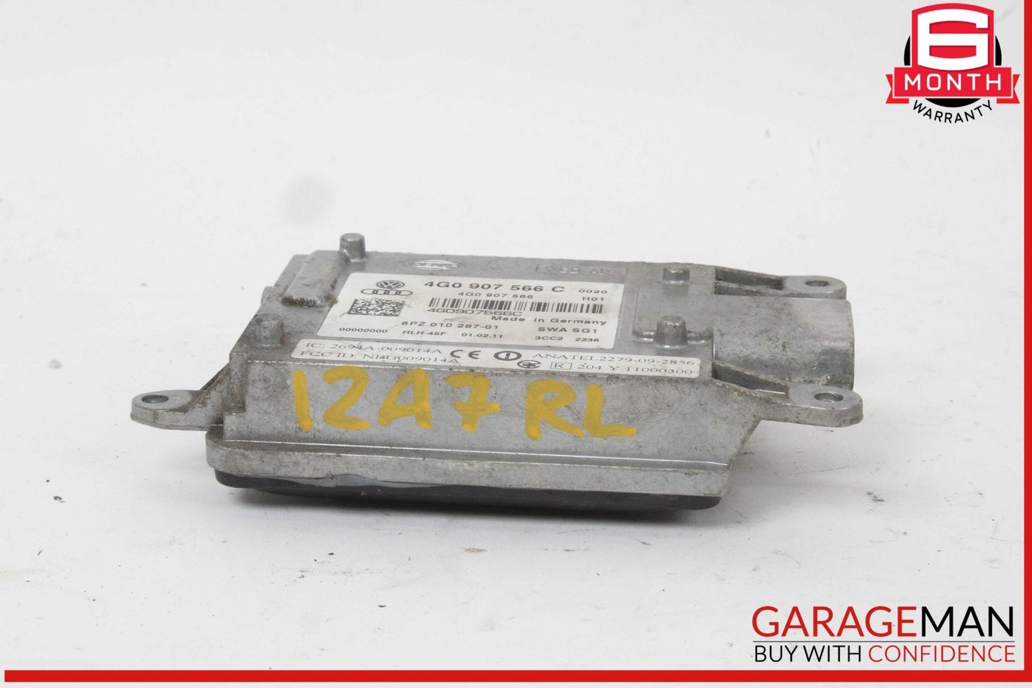 12-18 Audi A7 Rear Left Driver Side Lane Change Assist Blind Spot Module OEM