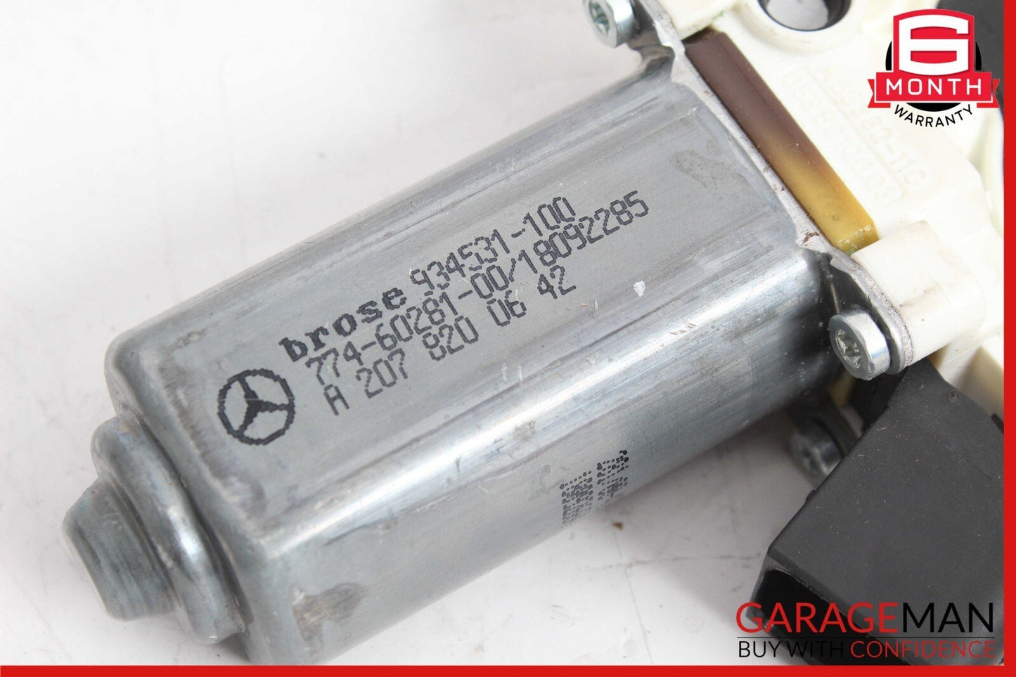 10-20 Mercedes R172 SLK250 Rear Right Window Regulator Motor 2078200642 OEM