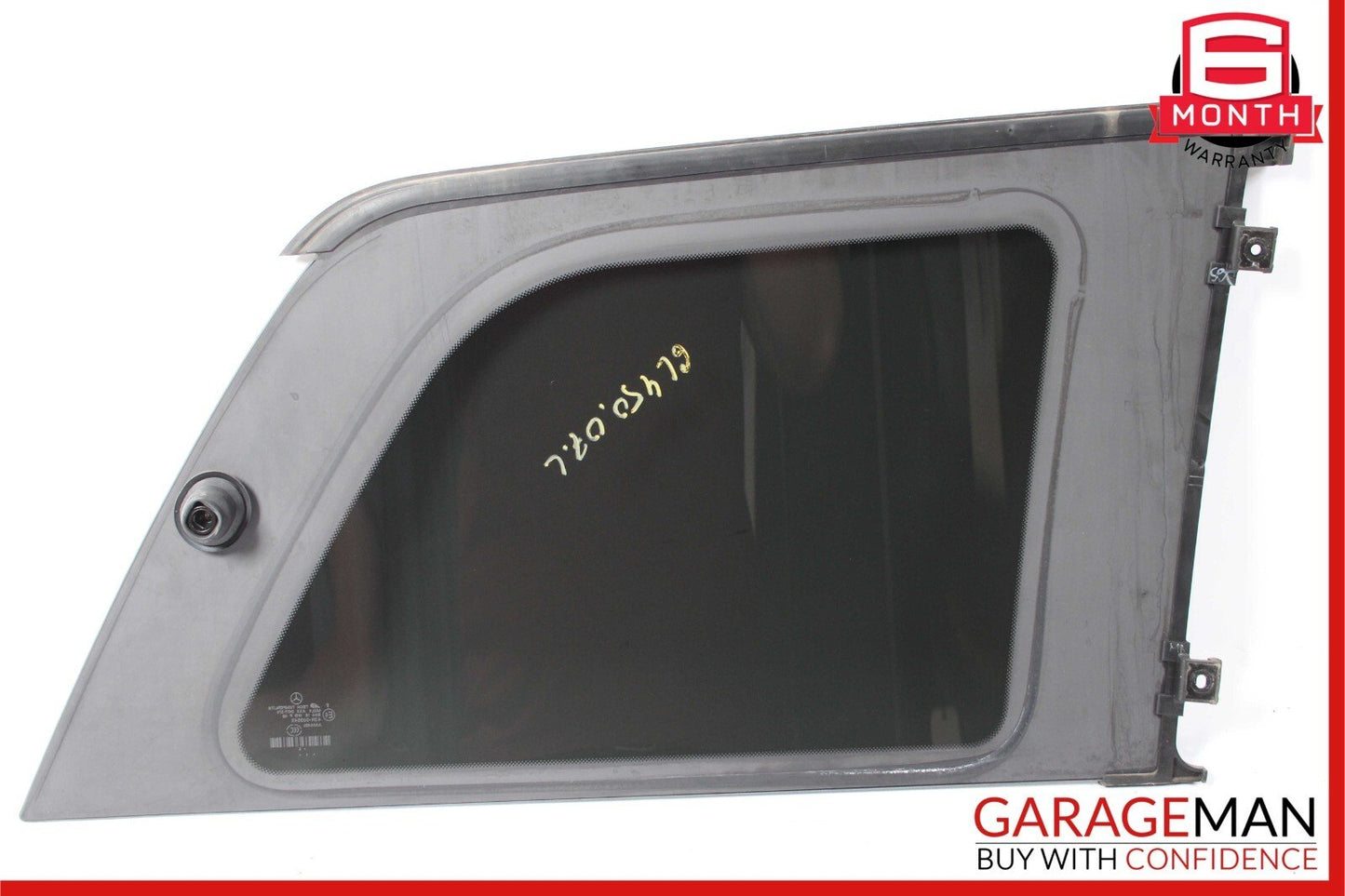 07-12 Mercedes X164 GL450 Rear Left Quarter Door Window Quarter Glass