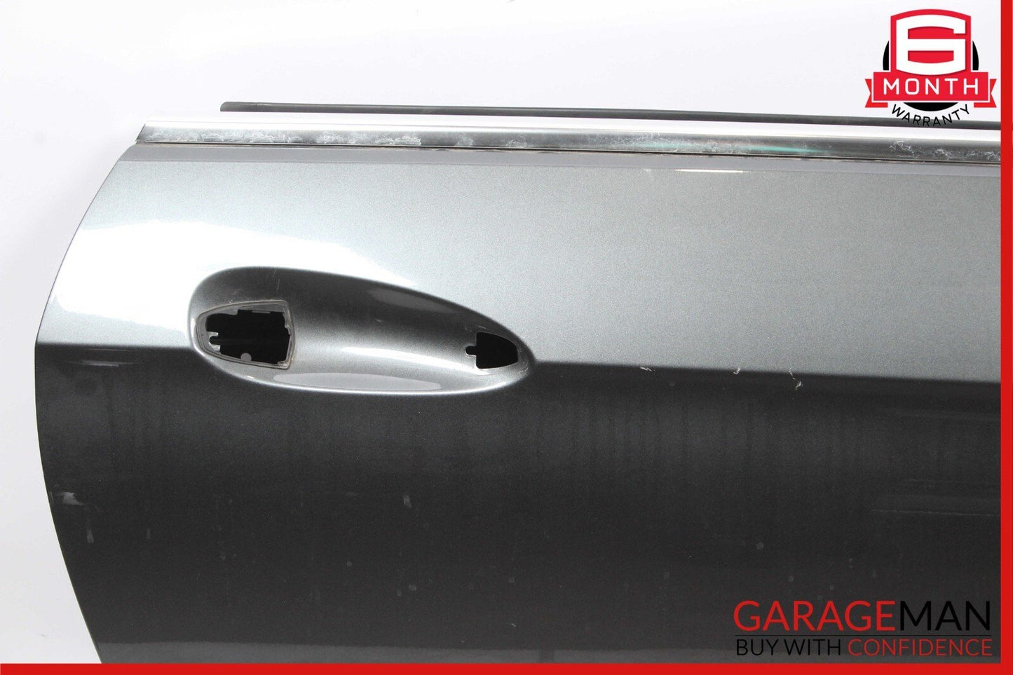 10-17 Mercedes W207 E550 Front Right Side Exterior Door Shell Panel Graphite