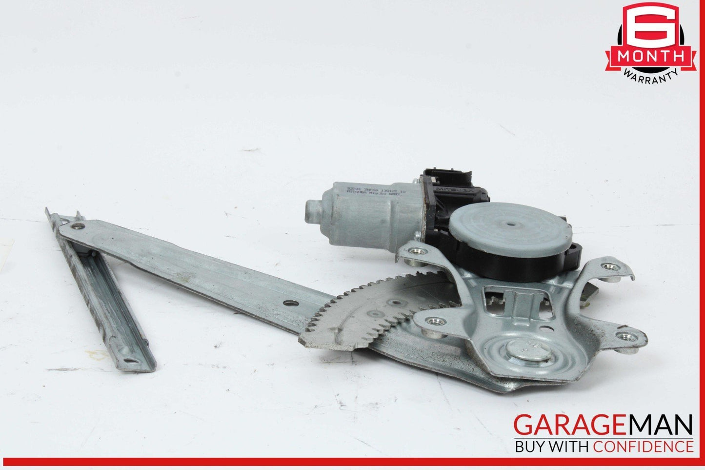 13-24 Nissan Leaf Rear Right Passenger Side Window Regulator w/ Motor OEM