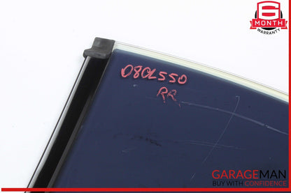 07-14 Mercedes W216 CL550 CL600 Rear Right Side Door Quarter Window Glass OEM