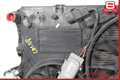 03-10 Porsche Cayenne 955 957 Engine Motor Cooling Radiator AC Condenser Assy