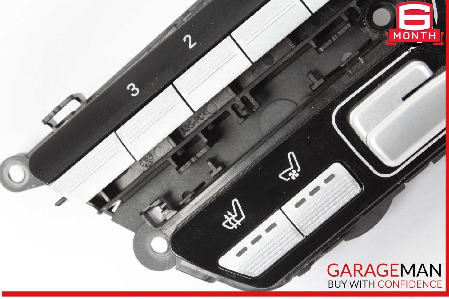 07-13 Mercedes W221 S400 Hybrid Front Right Side Seat Control Switch Set OEM