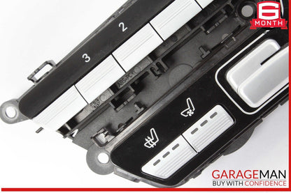 07-13 Mercedes W221 S400 Hybrid Front Right Side Seat Control Switch Set OEM