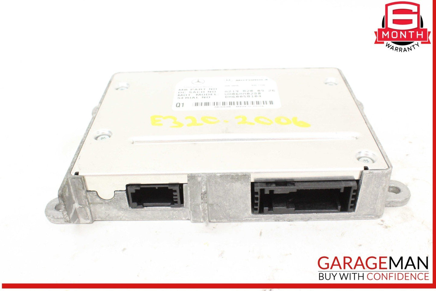 06-12 Mercedes W211 E320 CDI Communication Control Module Unit 2198200926 OEM