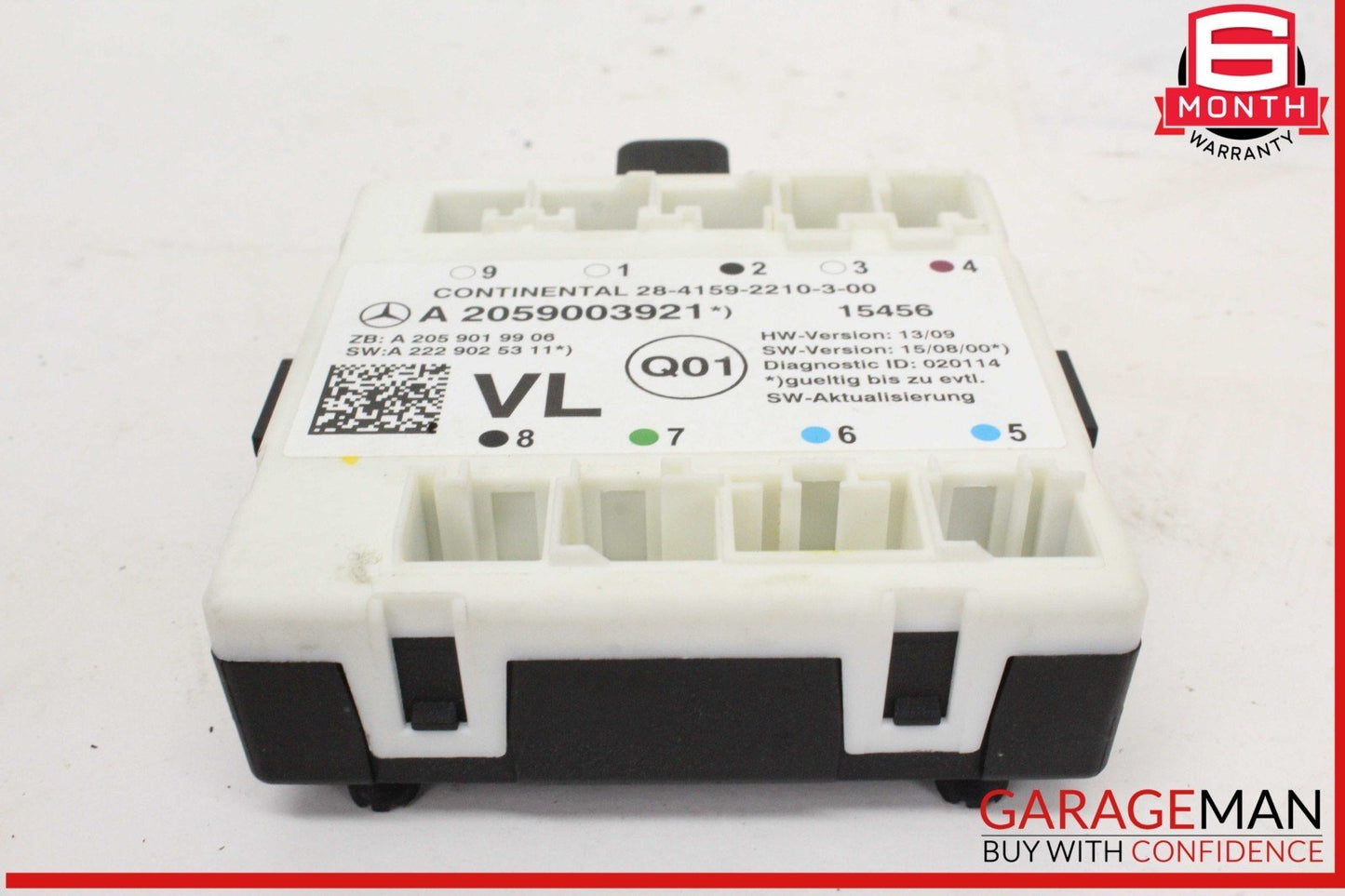 16-19 Mercedes W205 C300 C350e Front Left Driver Side Door Control Module OEM
